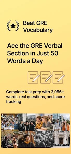WordWise GRE Coach 화면 1